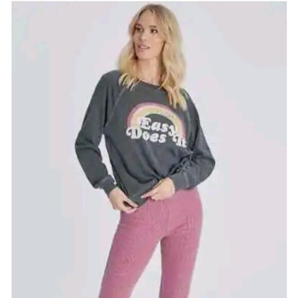 Wildfox Easy Does It Sommers Sweatshirt NWT Size XL - Picture 11 of 12